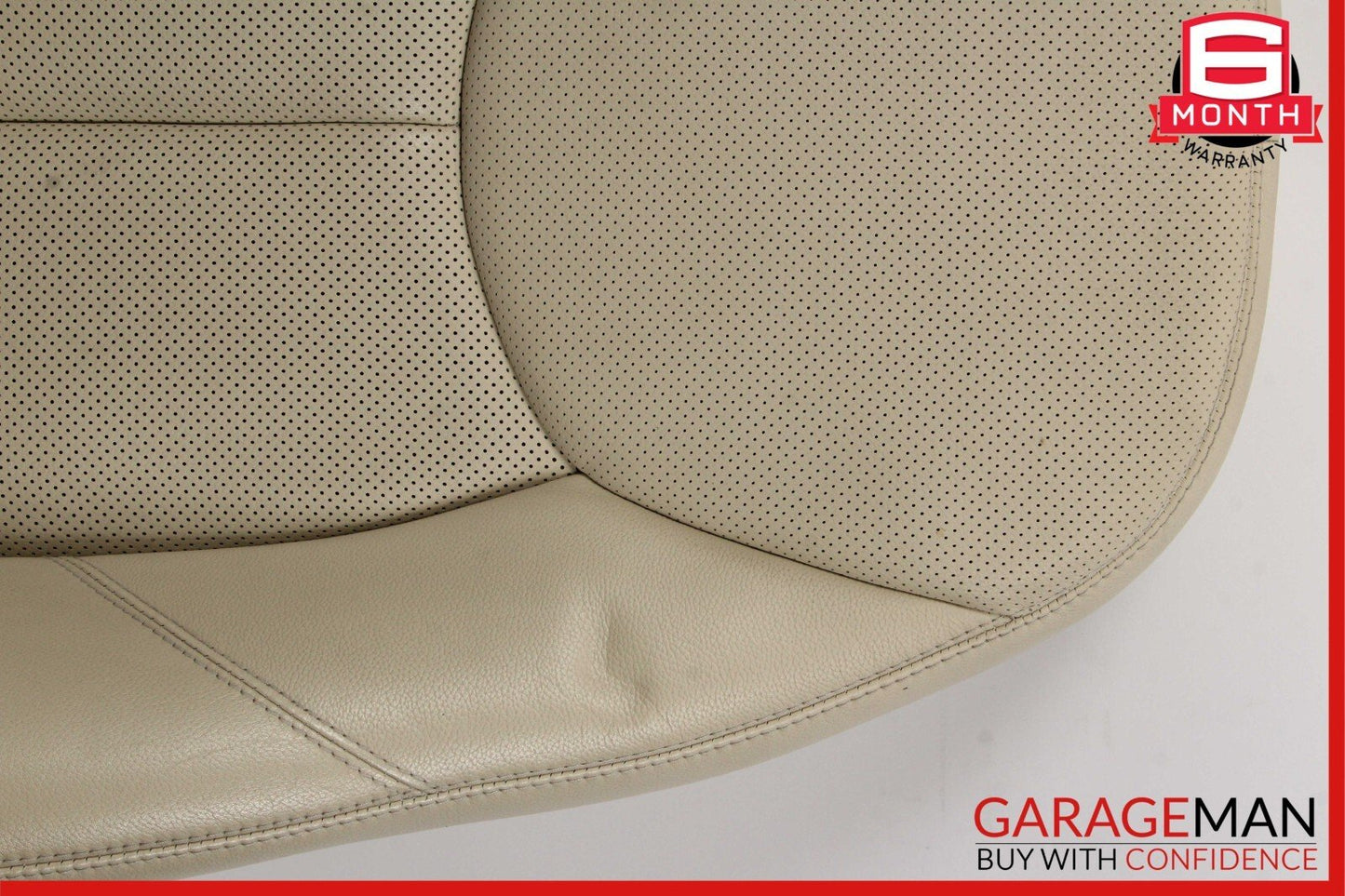 03-06 Mercedes R230 SL500 Front Right Side Upper Top Seat Cushion Cover Beige