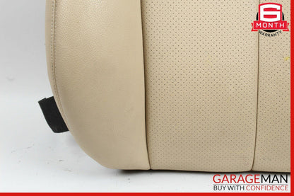 07-09 Mercedes W211 E350 E550 Front Right Side Top Upper Seat Cushion Beige OEM