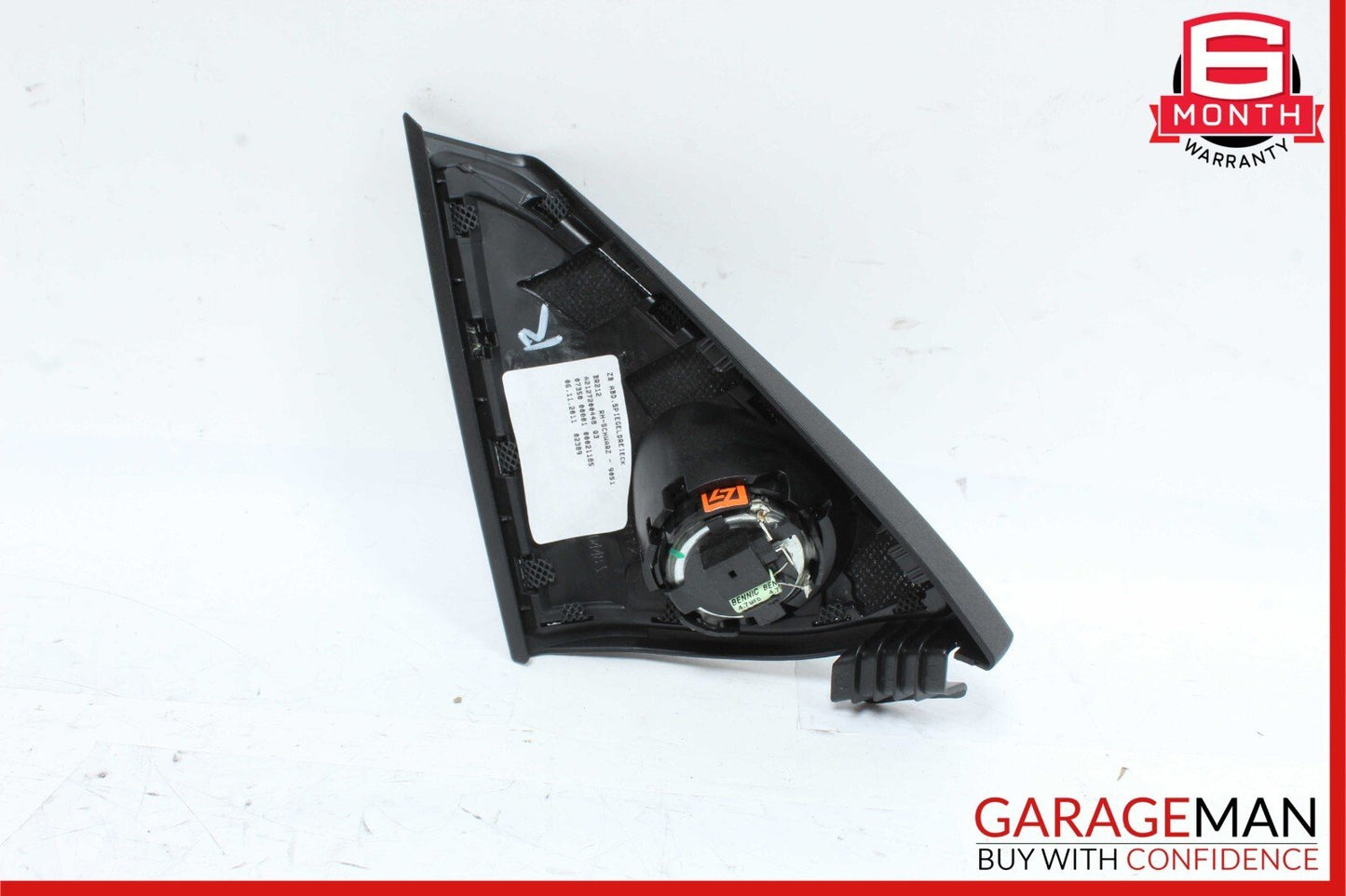 10-16 Mercedes W212 E400 E350 Front Right Door Panel Tweeter Speaker Cover Black