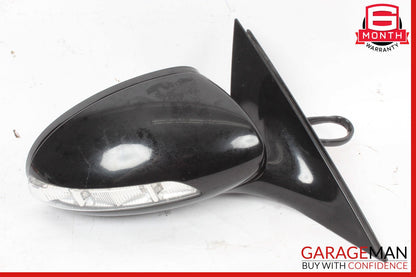 07-09 Mercedes W221 S63 S550 Right Side Mirror Door Rear View Black OEM