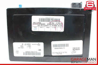 03-09 Mercedes X164 GL450 E63 AMG Sirius Satellite Radio Receiver Module Unit
