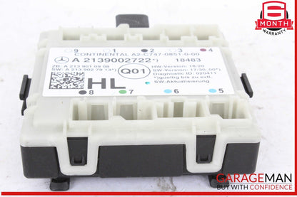 19-23 Mercedes W205 C300 C350 Rear Left Driver Side Door Control Module Unit OEM