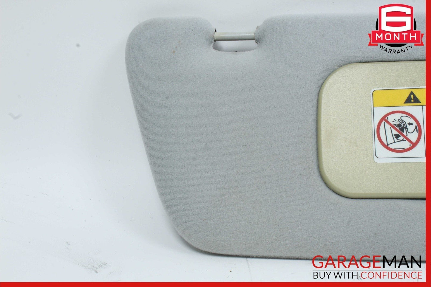 02-05 Mercedes W163 ML350 ML320 Front Right Side Sunvisor Sun Visor Grey OEM