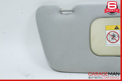 02-05 Mercedes W163 ML350 ML320 Front Right Side Sunvisor Sun Visor Grey OEM