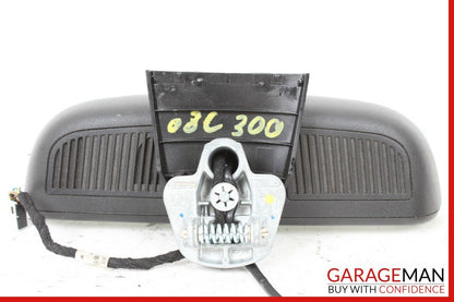 08-14 Mercedes W204 C250 C300 Top Upper Rear View Mirror Assembly Black OEM