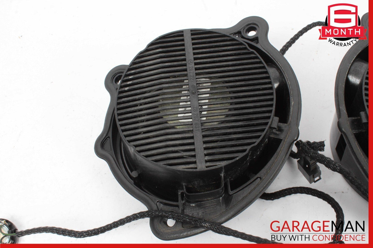 00-06 Mercedes W220 S600 S500 Rear Door Audio Sound Speaker Set of 2 Pc OEM