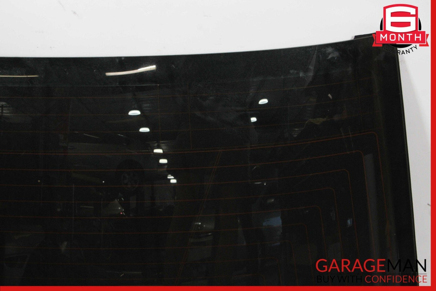 14-17 Maserati Ghibli Rear Back Windshield Wind Shield Window Glass Black OEM