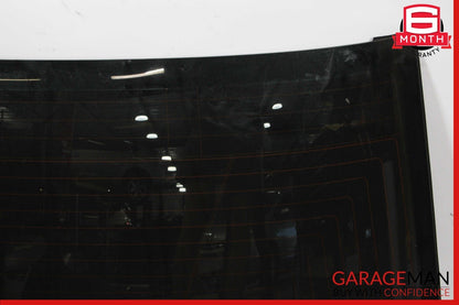 14-17 Maserati Ghibli Rear Back Windshield Wind Shield Window Glass Black OEM