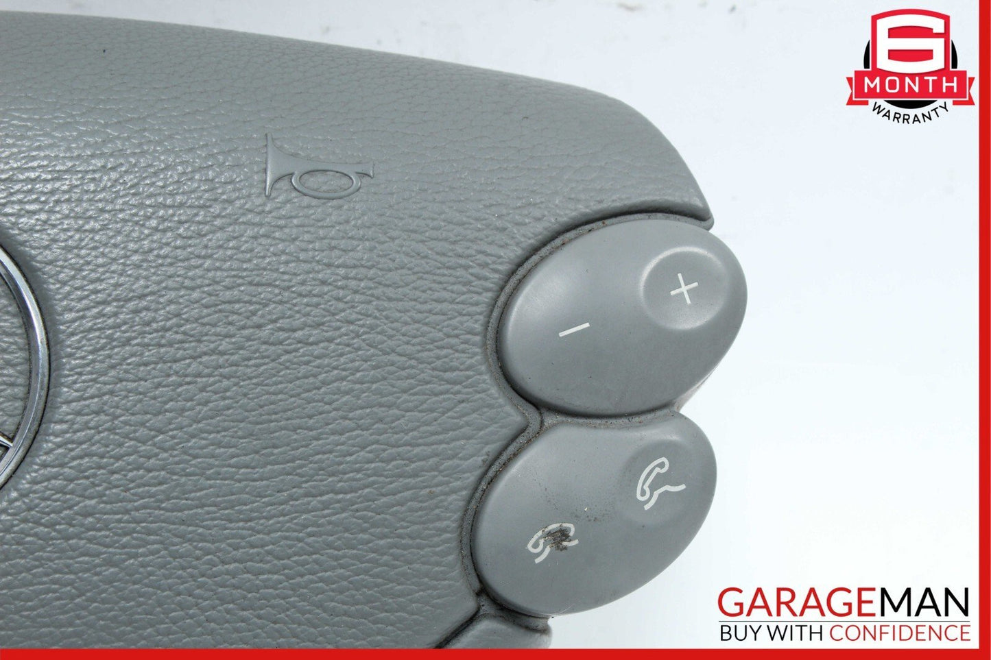 03-12 Mercedes W209 CLK320 E350 SL500 Steering Wheel Airbag Air Bag Grey