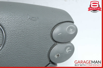 03-12 Mercedes W209 CLK320 E350 SL500 Steering Wheel Airbag Air Bag Grey