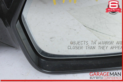 12-18 Audi A6 Front Right Passenger Side Door Rear View Mirror Black 4G1857410BB