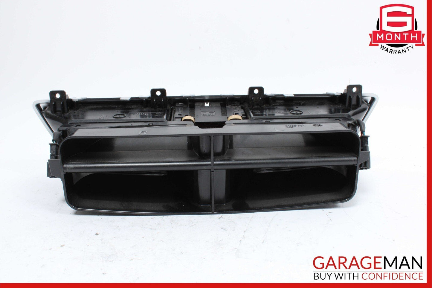 07-13 Mercedes W221 S550 Center Dash Air Vent AC A/C Clock Trim Cover Assembly