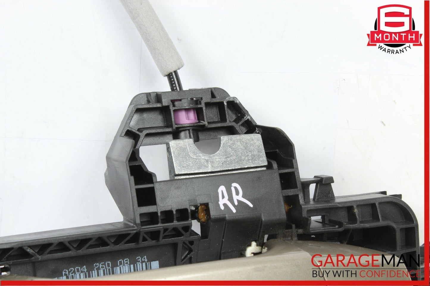 08-11 Mercedes W204 C300 Rear Right Door Lock Latch Actuator w/ Handle Beige