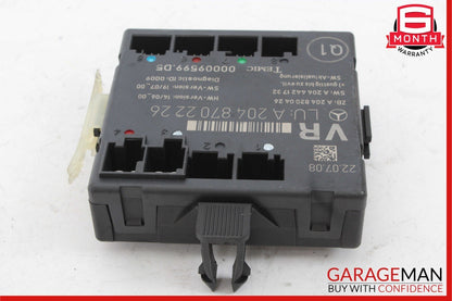08-18 Mercedes W204 C300 C250 E400 Front Right Side Door Control Module OEM