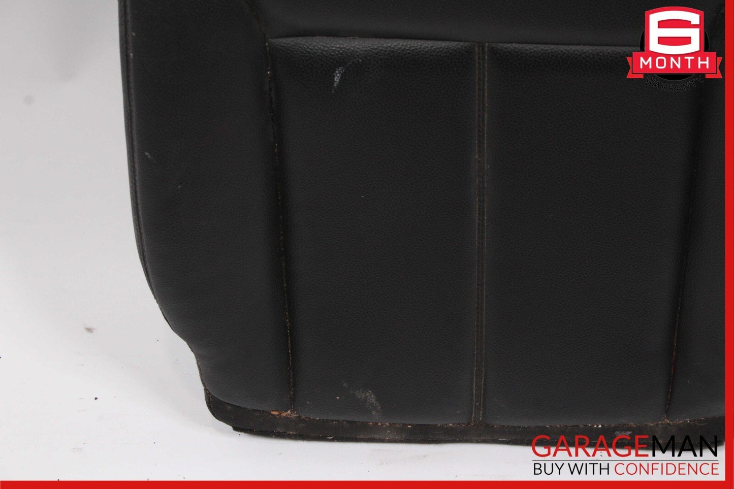 07-12 Mercedes X164 GL450 Front Right Lower Bottom Seat Cushion Cover Black