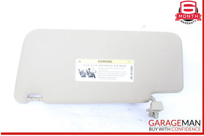 12-16 Mercedes X166 GL450 ML400 Sun Visor Sunvisor Right Passenger Side Gray OEM