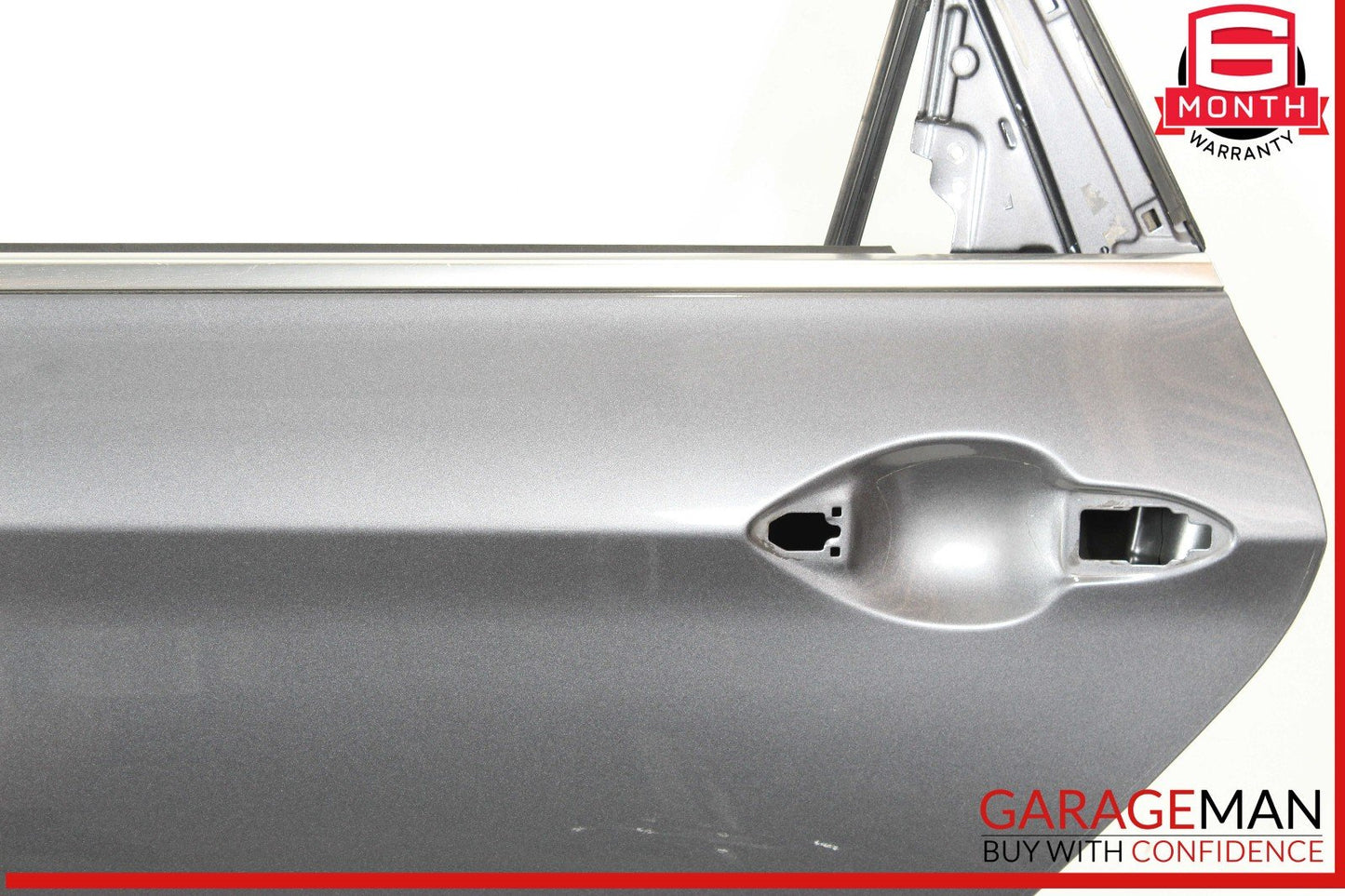 15-20 Genesis G80 Rear Left Driver Side Exterior Door Shell Frame Panel OEM