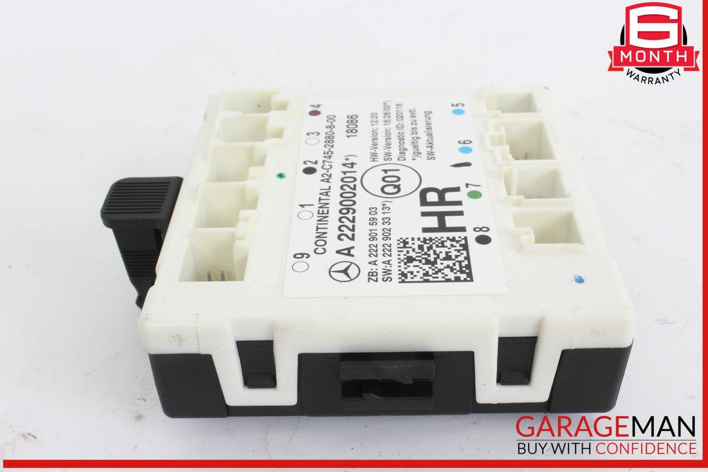 15-20 Mercedes X253 GLC350e C400 Rear Right Side Door Control Module Unit OEM