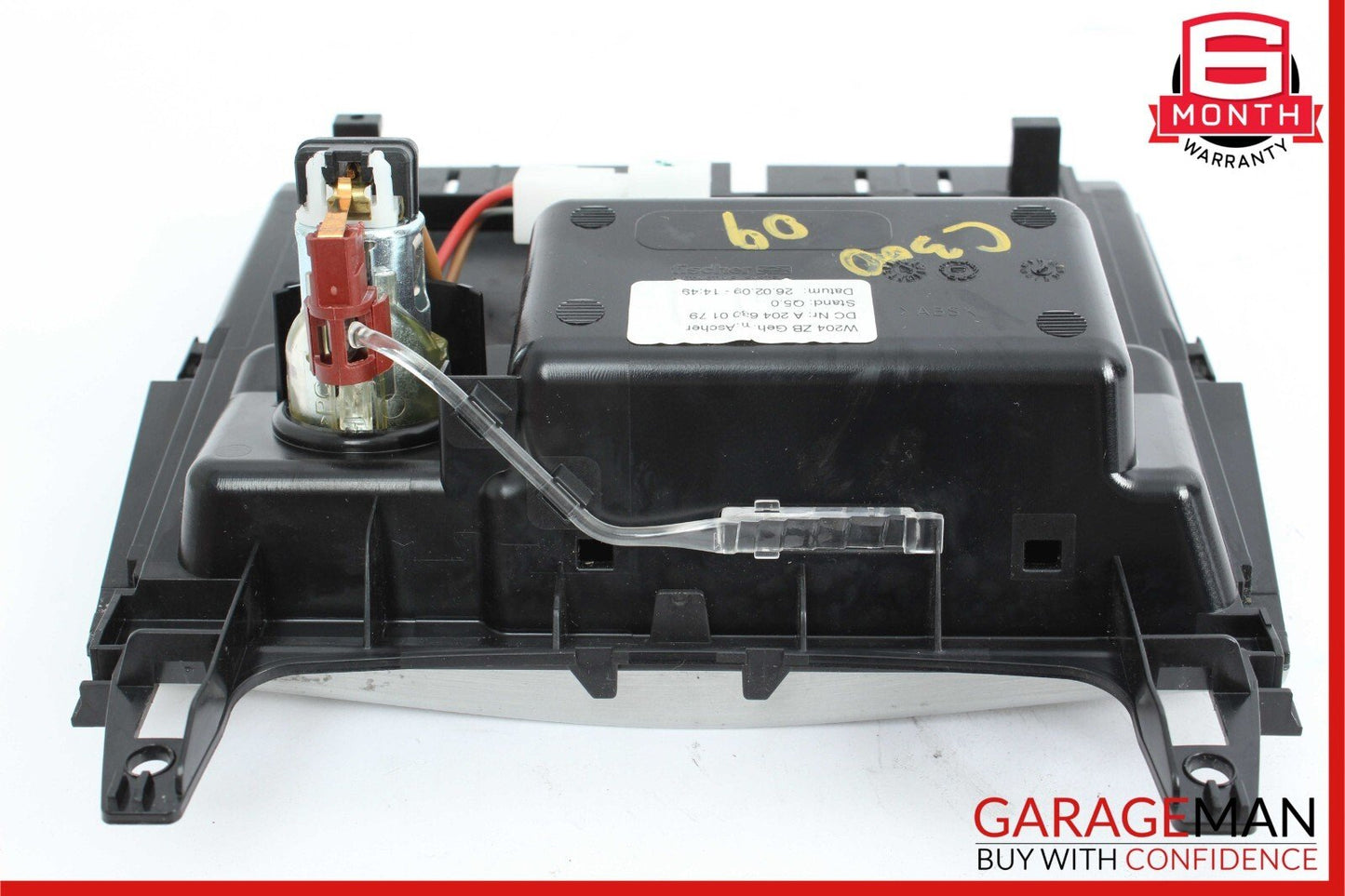 08-17 Mercedes W204 C300 C350 Center Console Ashtray Ash Tray Compartment OEM
