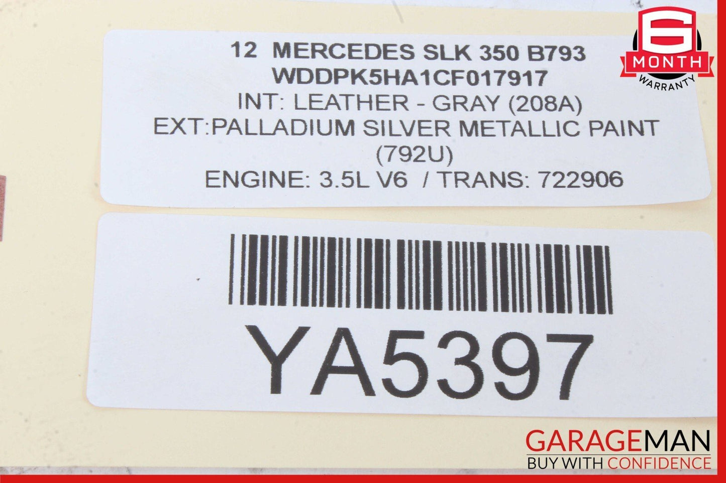 10-17 Mercedes E350 SLK250 C250 Sirius Satellite Radio Receiver DL4490