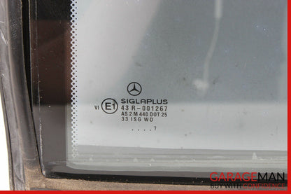 94-99 MERCEDES W140 S500 REAR LEFT DRIVER SIDE QUARTER WINDOW GLASS OEM