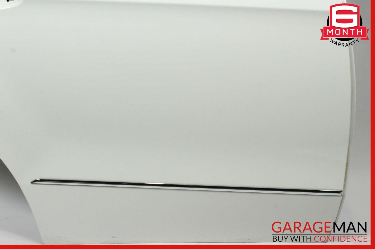 10-16 Mercedes W212 E500 Rear Right Passenger Side Exterior Door Shell White OEM