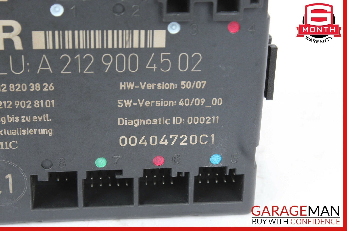 08-18 Mercedes C250 SLK350 E350 Front Right Passenger Side Door Control Module