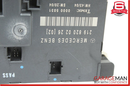 06-11 Mercedes W219 CLS500 CLS55 AMG Rear Left Side Door Controller Module