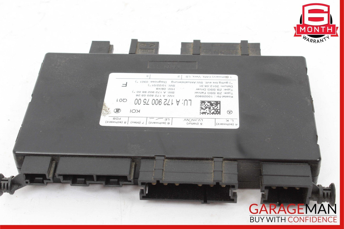 12-14 Mercedes W204 C250 C350 Front Left Driver Side Seat Controller Module