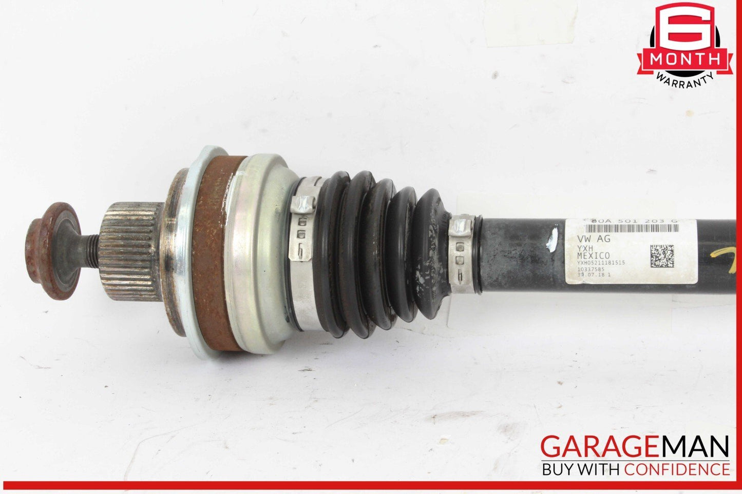 18-24 Audi Q5 Rear Left Driver Side CV Axle Shaft 80A501203G OEM