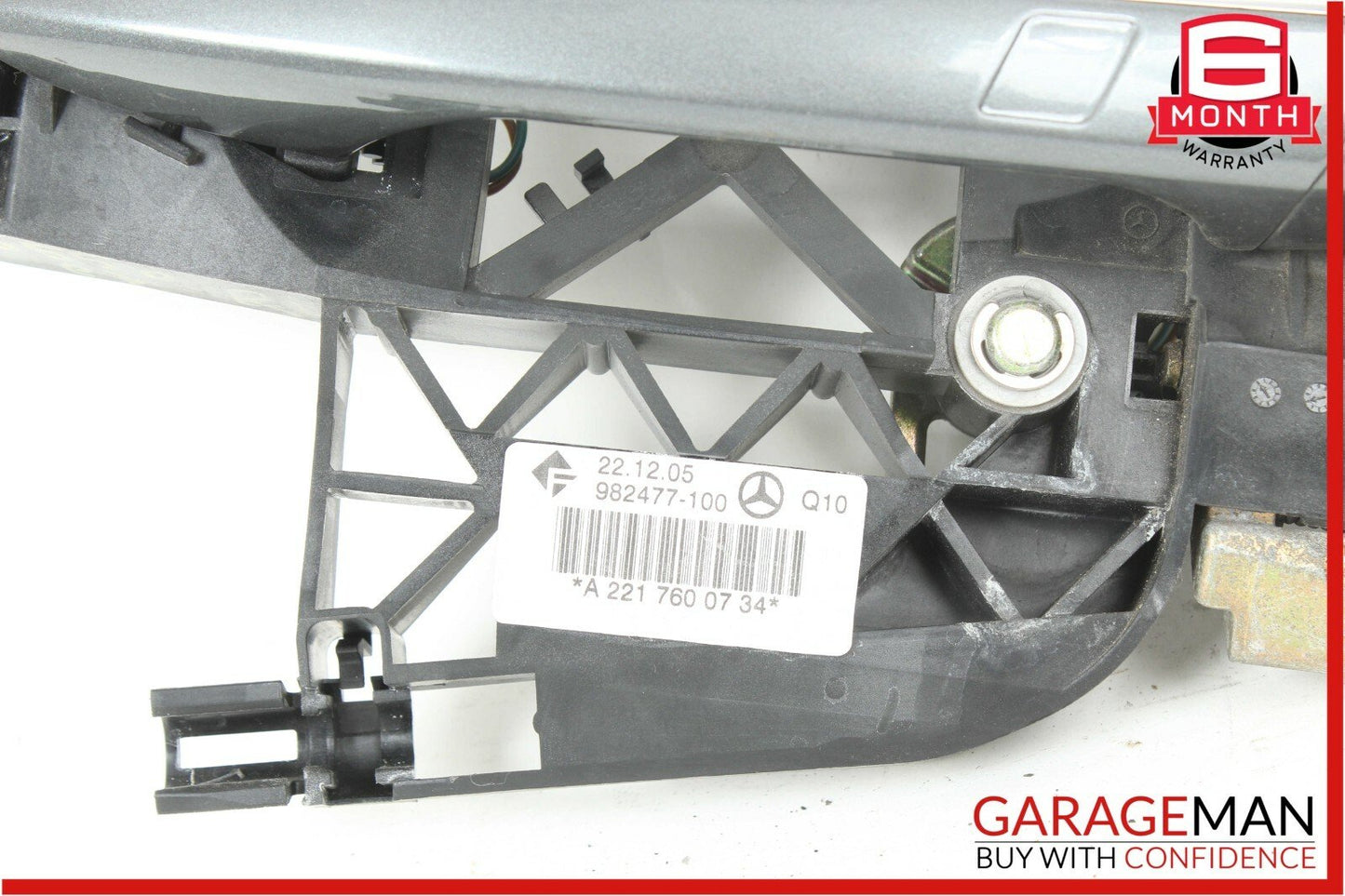 07-13 Mercedes W221 S550 S400 Rear Left Exterior Door Handle Keyless Go OEM