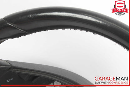 09-11 Mercedes R171 SLK300 SL550 CLS550 Sport Steering Wheel Nappa Black OEM