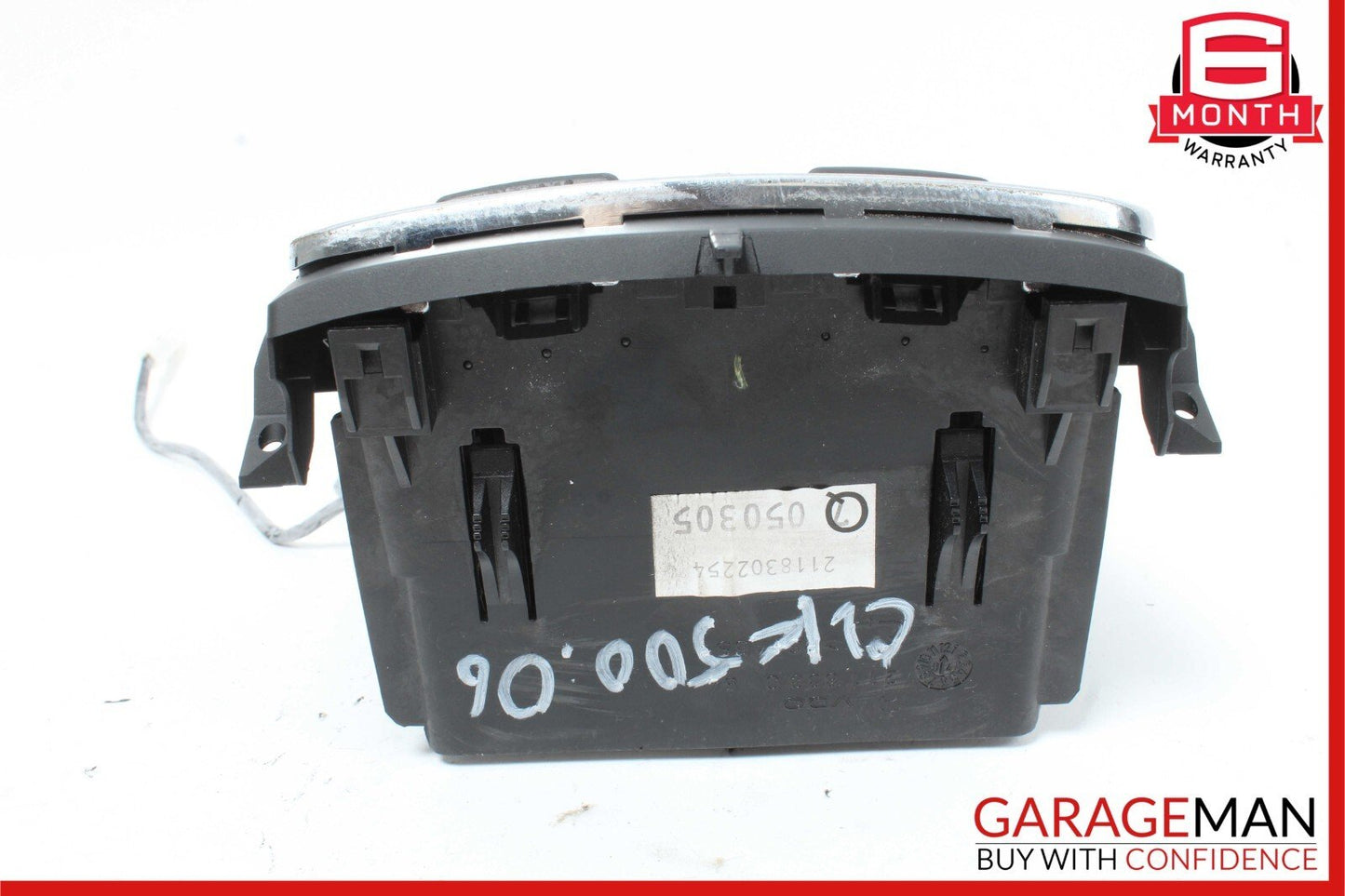 06-11 Mercedes W219 CLS55 AMG CLS550 Rear Seat AC A/C Control Air Vent OEM