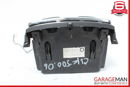 06-11 Mercedes W219 CLS55 AMG CLS550 Rear Seat AC A/C Control Air Vent OEM
