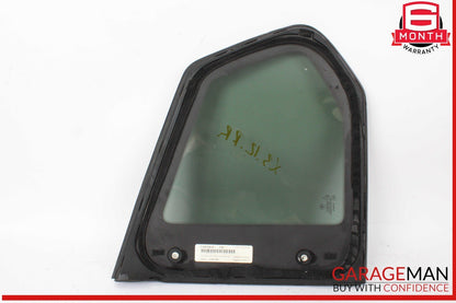 11-17 BMW X3 Rear Right Passenger Side Quarter Window Glass OEM