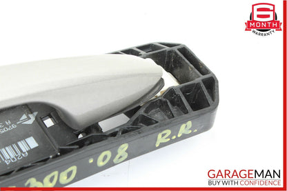 08-11 Mercedes W204 C300 C250 Rear Right Side Exterior Door Handle Silver OEM