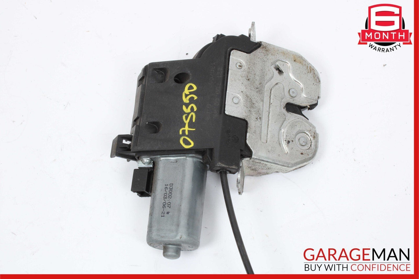 07-13 Mercedes W216 CL550 S550 Trunk Lid Latch Lock Actuator w/ Cylinder Key