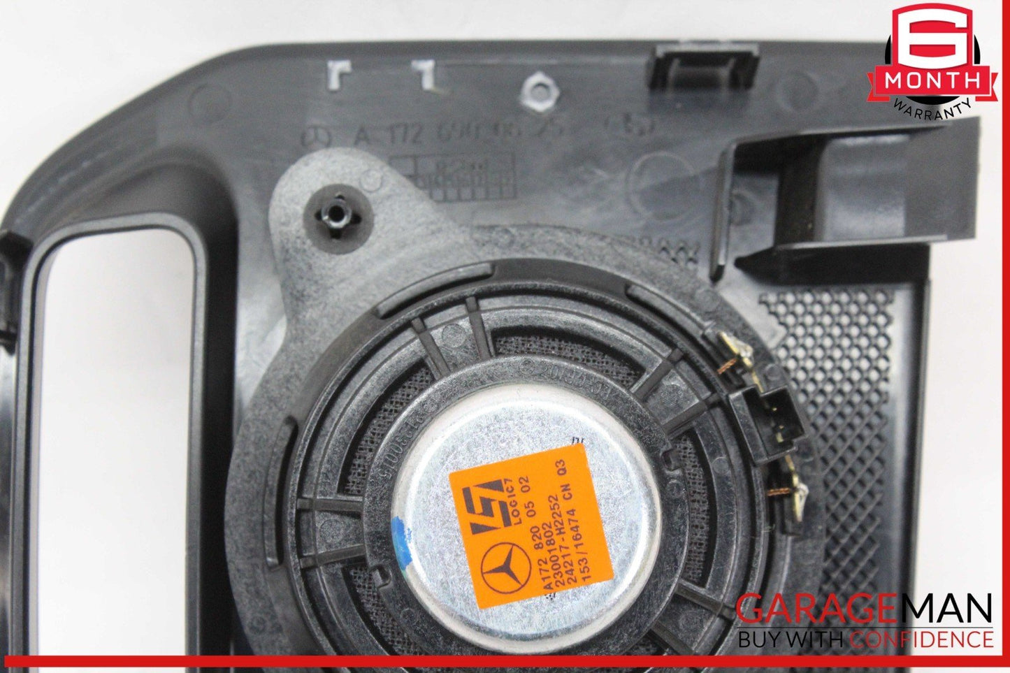 12-20 Mercedes R172 SLC300 SLK350 Rear Right Side B-Pillar Speaker Cover OEM
