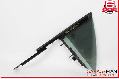 12-18 Mercedes W218 CLS550 Rear Right Passenger Side Quarter Door Window Glass