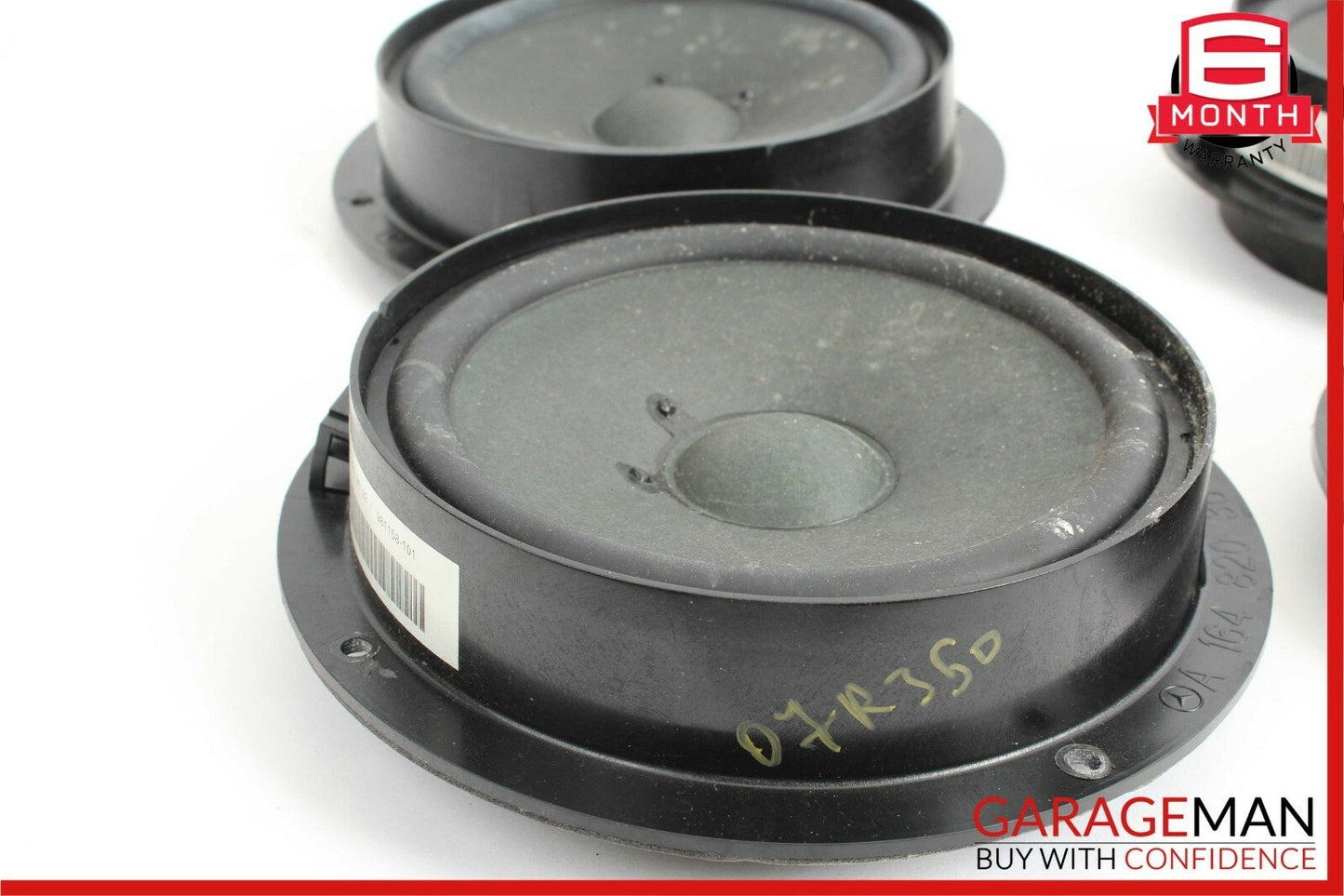 06-11 Mercedes W251 R350 ML350 Complete Door Sound Audio Speaker Speakers Set