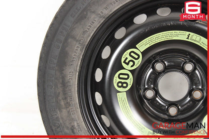 08-14 Mercedes W204 C250 C300 Emergency Spare Tire Donut Wheel Rim 125 90 16"