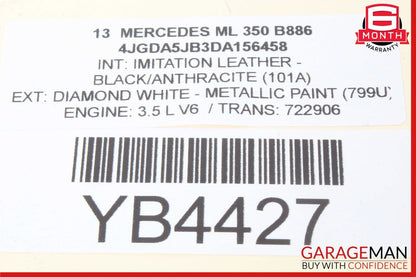 12-16 Mercedes W166 ML350 GL450 Trailer Towing Control Module 2469005501 OEM