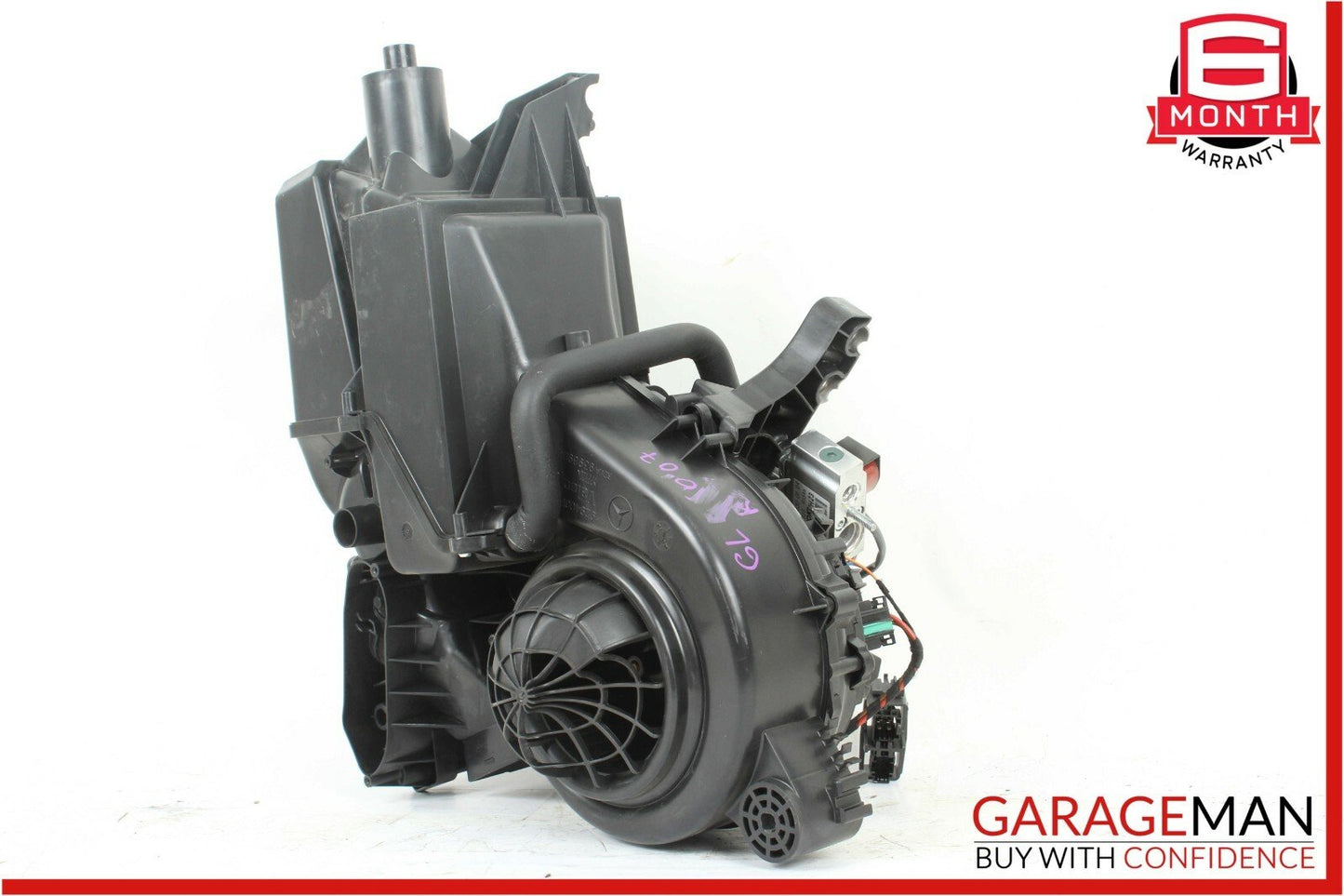 06-12 Mercedes X164 GL450 Rear A/C Heater Climate Control Blower Motor Assembly