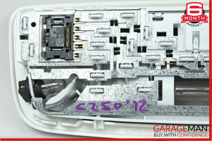 08-14 Mercedes W204 C250 C350 C300 Rear Overhead Dome Light Reading Map OEM