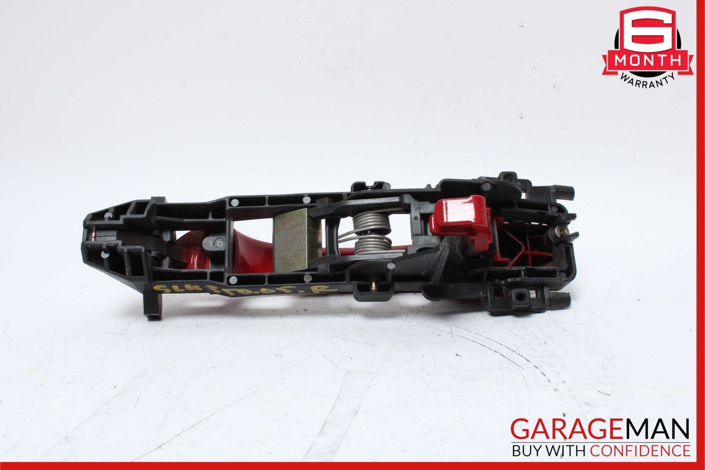 05-11 Mercedes R171 SLK350 Front Right Side Exterior Door Handle Fire Opal Red