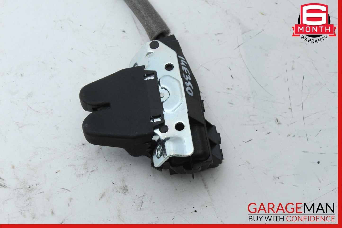 08-17 Mercedes W212 E350 Trunk Lid Latch Lock Actuator w/ Cylinder Lock Latch