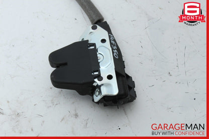 08-17 Mercedes W212 E350 Trunk Lid Latch Lock Actuator w/ Cylinder Lock Latch