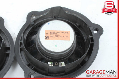 06-11 Mercedes W219 CLS550 Right & Left Side Door Sound Audio Speaker Speakers