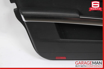 10-15 Mercedes X204 GLK350 Front Left Interior Door Trim Panel Cover Assembly