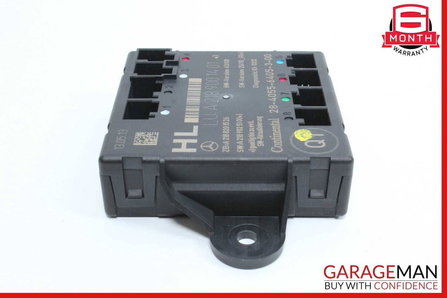 08-15 Mercedes W204 C250 Rear Left Driver Side Door Control Module Q1 OEM